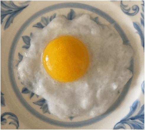 Vegan fried egg